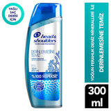 Head & Shoulders Anti-Dandruff Shampoo for Scalp Detox, Silikon-Free, pH Balanced - 10.14 fl oz
