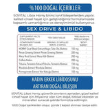 Sovital Libox Horny Dietary Supplement for Libido & Vitality - 60 Capsules, Ginseng & Horny Goat Weed Extract