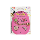 Nascita Twistlo Pink Hair Brush & Accessory Set, 4-Piece