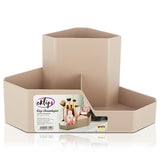 Eklips Corner Organizer: Maximize Space with Stylish & Functional Corner Storage Unit - Home & Office Organization