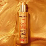 Nuxe Huile Prodigieuse Or: Shimmering Dry Oil SPF 30 - Radiant Glow for Skin & Hair - Natural Sun Protection, Paraben-Free, 1.69 fl oz