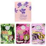 Bee Beauty Glowing Ritual: Face and Hand Mask Set - Reduce Puffiness, Brighten Skin, Smooth Hands - Easy Skincare Routine