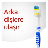 Colgate Manual Toothbrush with Tongue Cleaner - Extra Clean for Effective Oral Hygiene