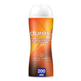 Durex Play Aloe Vera 2-in-1 Massage Gel and Lubricant - Sensual, Dermatologically Tested Personal Lubricant & Intimate Massage Gel, 6.76 fl oz