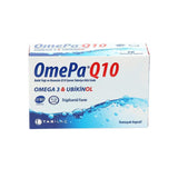 OmePa Q10 Omega-3 Ubiquinol Dietary Supplement for Heart & Brain Health - 90 Softgels