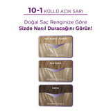 Palette Hair Dye - Ash Light Blonde (Küllü Açık Sarı) - Intense Color & Nourishing Formula