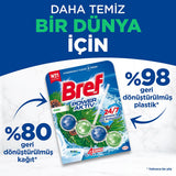 Bref Power Aktiv: Limescale Prevention Toilet Bowl Cleaner Block for Long-Lasting Freshness & Sparkling Clean Bathroom