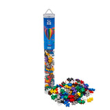 Plus Plus Construction Toy, 100 Piece Reusable Tub - Educational Building Blocks for Kids, Made in Denmark