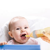 Babyjem Baby Squeeze Spoon - BPA-Free, One-Handed Feeding, Silicone Baby Feeding Utensils, Baby Feeding Accessories, Baby Feeding Spoon
