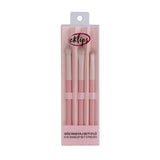 Eklips 3-Piece Eye Makeup Brush Set for Precise Blending