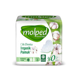 Molped Ultra Pure & Soft Normal Sanitary Pads - 8 Count