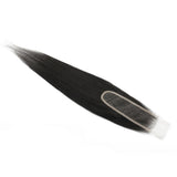 Yaki Straight 2x6 Transparent Lace Human Hair Closure