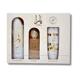 Yara Moi By Lattafa For Women EDT Spray (3pc Git Set)