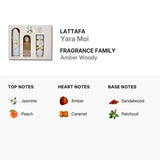 Yara Moi By Lattafa For Women EDT Spray (3pc Git Set)