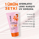 Olalab Brightening & Tone Evening SPF 50+ Pink Sunscreen 50 ml