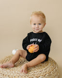 'Spooky Mini' Sweatshirt Romper