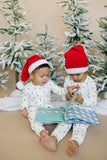 Tiny Trees Ribbed Bamboo Zippy Pajamas