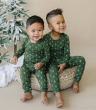 Christmas Tree Bamboo Pajamas - 2pc Set