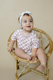 Tropical Haze Check 2pc Bamboo Lounge Set *4 & 5 left