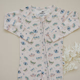 Luna Moths Bamboo Zippy Pajamas