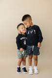 Organic Cotton Dancing Skeletons Crewneck Sweatshirt