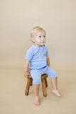 Solid Ribbed Bamboo Shorty Romper (0-3m to 4T)  - more colors