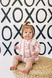 Laced with Love Sweatshirt Romper