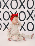 Tiny Hearts Bamboo Zippy Pajamas