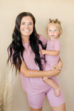 Women's Ribbed Bamboo Pajama Top & Bottoms - sold as separates
