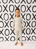 Valentines Teddy Bear 2pc Bamboo Pajamas