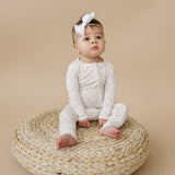 Tiny Tulips Bamboo Zippy Pajamas