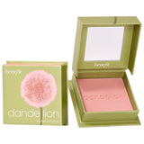 Benefit Cosmetics Dandelion Baby-Pink Brightening Blush - Long-Lasting Powder Blush for Natural Makeup Look