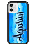 Aquarius Airbrush iPhone Case