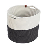Coco Clementine Handwoven Jute Basket - Eco-Friendly, Multi-Purpose Storage Solution for Home Decor