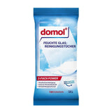 Domol Glass & Shiny Surface Wet Cleaning Wipes 20 pcs