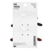 Eklips Bow Hair Clip Set in Black & Brown 2-Pack