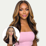 Raw Zaria Glueless 5x5 HD Lace Professionally Colored 100% Human Hair Closure Wig