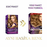 Wella Koleston Supreme 7/3 Hazelnut Hair Dye: 100% Gray Coverage, Rich Color & Conditioning, Permanent At-Home Hair Color Kit