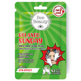Bee Beauty 7-Day Skincare Mask Set for Face, Hands, and Feet - Comprehensive Facial and Body Care Routine