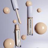 Pastel Makeup Eye Cream Concealer: Hydrating Satin Finish, Reduce Dark Circles, Brightening Under Eye Treatment - 61 Vanilla