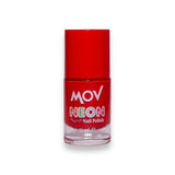 Mov Neon Nail Polish No: 06 Red with High-Shine Finish