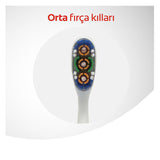 Colgate 360 Komple Oral Care Toothbrush - Advanced Manual Toothbrush for Comprehensive Cleaning