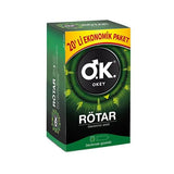 Okey Rštar Condoms, 20 Count - Latex Contraception for Safe Sex Practices