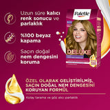 Palette Deluxe KŸllŸ A�õk Kumral Hair Dye: Intense Light Ash Blonde Color, Perfect Grey Coverage & Long Lasting Shine