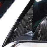 Dry Carbon Fiber A-Pillar Trim for Model 3/Y | 3 Finishes | 3D Laser Fit | LHD/RHD