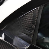 Dry Carbon Fiber A-Pillar Trim for Model 3/Y | 3 Finishes | 3D Laser Fit | LHD/RHD