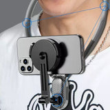 Neck-hanging Magnetic Phone Holder For Cycling