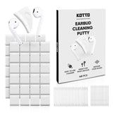 KOTTO 48 PCS Earbud Cleaner Kit Earbuds Cleaning Putty AirPod Cleaner Kit Easily Remove Ear Wax and Dirt from Headphone/Earbud/AirPods/Charging Cases/Laptop/Phone/Earphones/Camera (48 PCS)