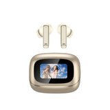 KP-219 Best-Selling Wireless Bluetooth Earbuds Smart AI Simultaneous Translation ENC Noise Cancellation And Digital Display Screen Factory Direct Sales
