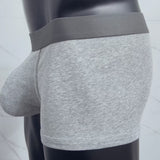 Men's Underwear Combed Cotton U Convex Sports Flat Pants Simple